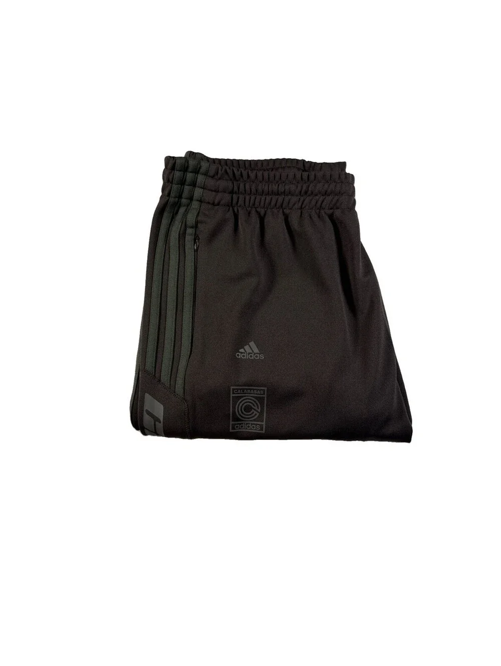 Adidas Calabasas Track Pants Mens SIZE XL Brown Kanye West Yeezy Era Pre Owned